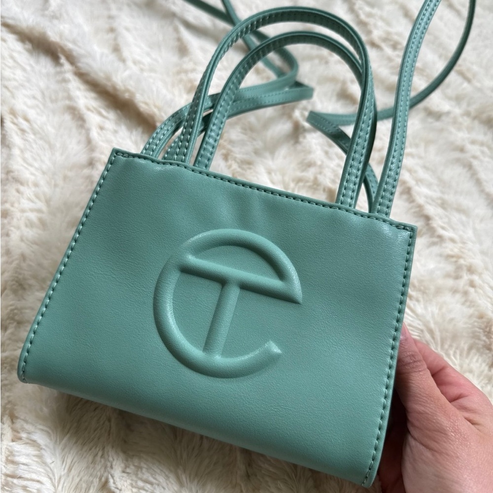 Telfar Mini Bag in Mint Green